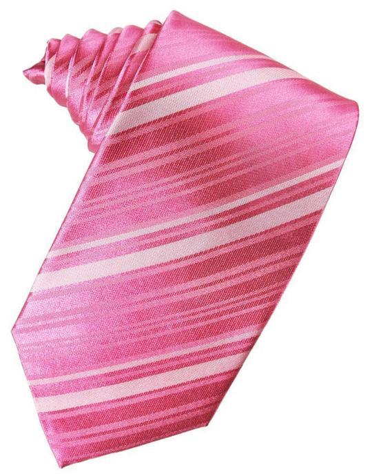 Striped Silk Necktie