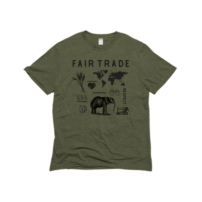 Fair Trade Icons Unisex Eco-Triblend Tee
