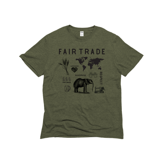 Fair Trade Icons Unisex Eco-Triblend Tee