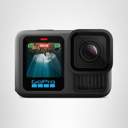 GoPro HERO13 Black - Waterproof Action Camera with 5.3K60 Video, 27MP Photo + Compatability with HB-Series Lenses