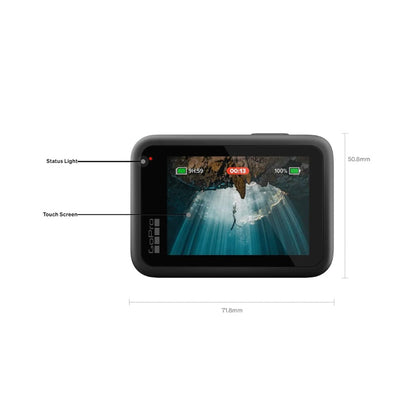 GoPro HERO13 Black - Waterproof Action Camera with 5.3K60 Video, 27MP Photo + Compatability with HB-Series Lenses