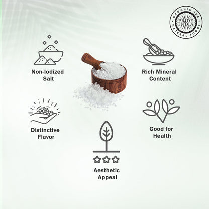 Himalayan White Rock Salt - Coarse Grind