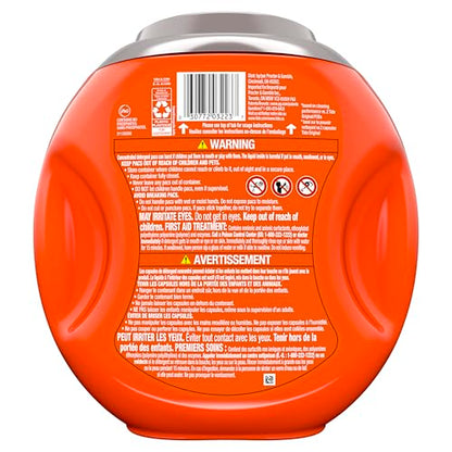 Tide Ultra OXI Power PODS with Odor Eliminators Laundry Detergent Pacs, HE Compatible, Works on Visible and Invisible Dirt, 45 Count Pacs