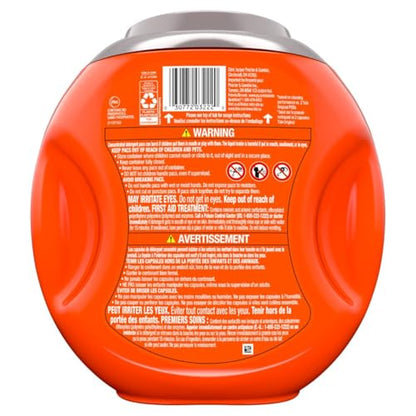 Tide Ultra OXI Power PODS with Odor Eliminators Laundry Detergent Pacs, HE Compatible, Works on Visible and Invisible Dirt, 45 Count Pacs