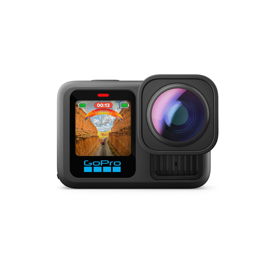 GoPro HERO13 Black - Waterproof Action Camera with 5.3K60 Video, 27MP Photo + Compatability with HB-Series Lenses