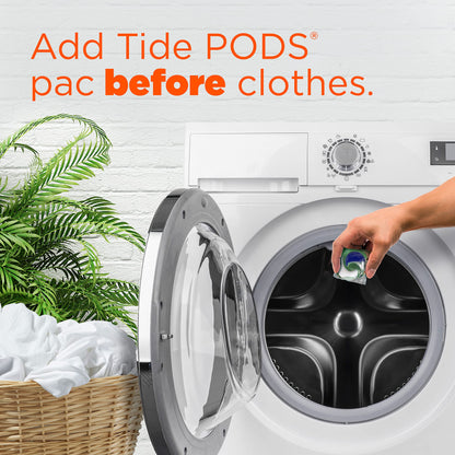 Tide Ultra OXI Power PODS with Odor Eliminators Laundry Detergent Pacs, HE Compatible, Works on Visible and Invisible Dirt, 45 Count Pacs