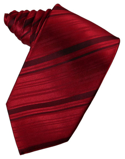 Striped Silk Necktie